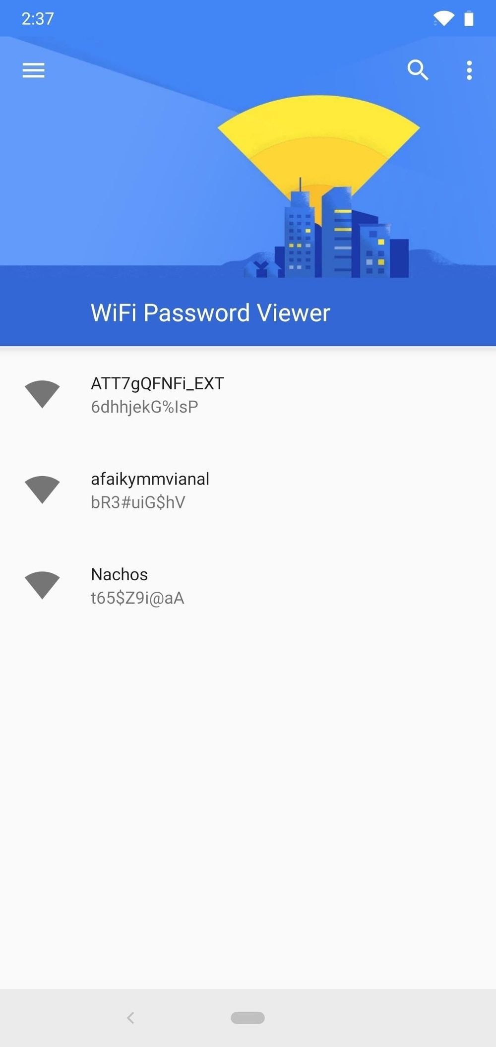 Как перенести wifi пароли android